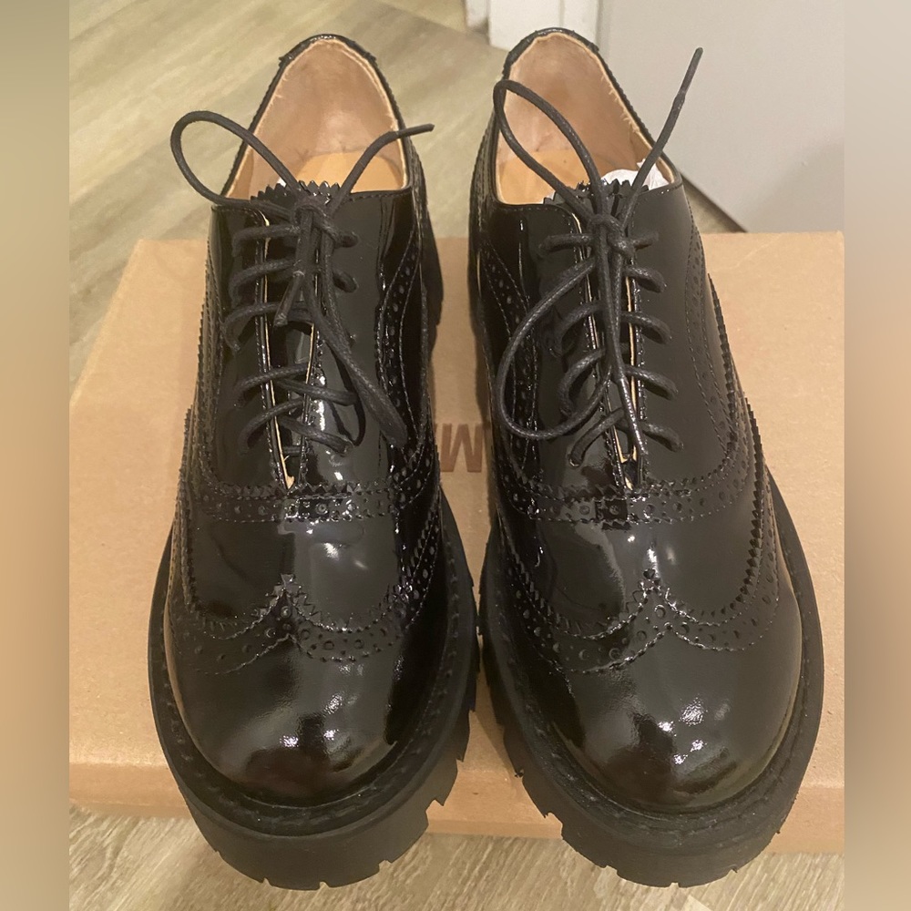 Steve Madden Lance Wingtip Oxford Platform